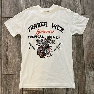 Trader Vic's 90s Graphic Tee 100% Cotton